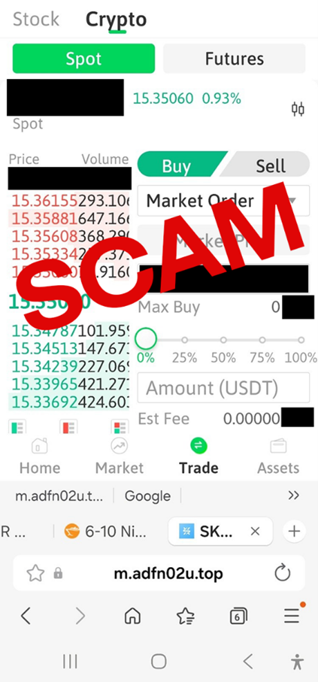 Scam Alert Scammers Luring Investors Onto Fake Crypto asset Trading scam-alert-scammers-luring-investors-onto-fake-crypto-asset-trading
